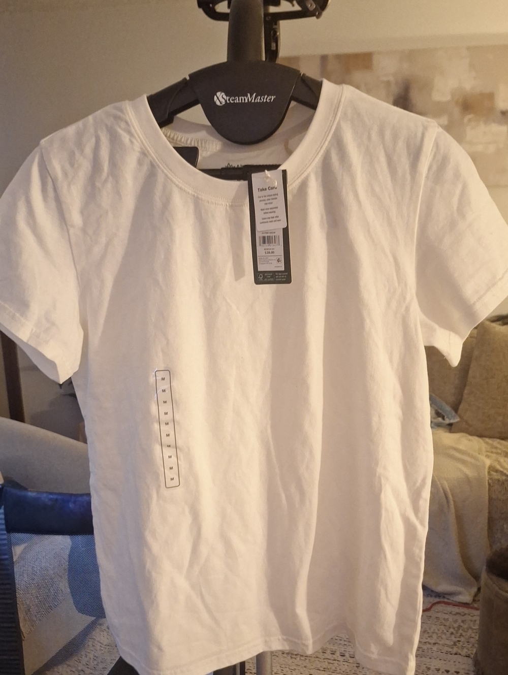Alpine Design White Short Sleeve Crew T-Shirt NWT